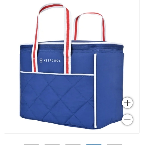 KeepCool Quilted Gemma Cooler Bags, Large and Lunch, New - Picture 4 of 9